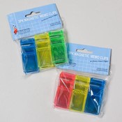Magnetic Memo Clips 3 Pack Jumbo