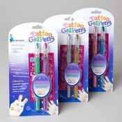 Washable Tattoo Gel Pens With Stencils