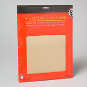 Sandpaper 15 Piece Set  9x11In