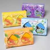 Gel Air Freshener 2Pk Teardrop Shape