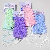 Bath Band Ruffled Net with Rope
