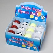 Magic Towel Sport Ball Shape