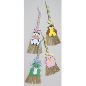 Spring Broom Decor
