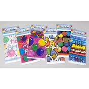 Plastic Tablecover - Birthday