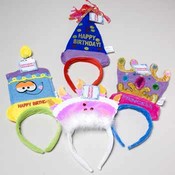 Fabric Birthday Headband