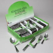 4 Packs of Assorted Stainless Flatware