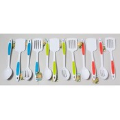 Melamine Kitchen Tools with Soft Grip Handles