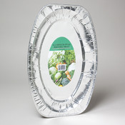 Aluminum Serving Tray - Oval