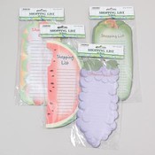 Fruit/Veggies Shaped Shoping List Pad