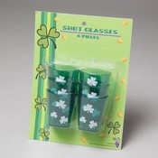 St. Patrick's Day Shot Glasses