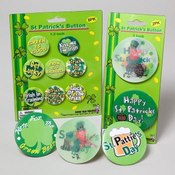 St. Patricks Day Pin Buttons