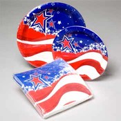 Patriotic Paper Party Goods