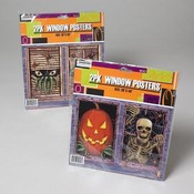 2 Pack Halloween Window Silhouette
