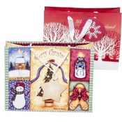 Christmas Matte Finish Gift Bag