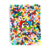 6X9 mm Opaque Asst Color Pony Beads