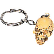 1" Skull Keychain