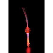 9"Glitter Crystal Pumpkin Wand