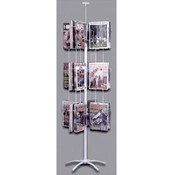 24 POCKET LITERATURE SPINNER (WHITE)