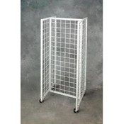 (BLACK) "I" MERCHANDISER - NO SHELVES