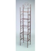 (BRONZETONE) 5-TIER DECORATIVE RACK