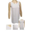Ladies V-Neck Sleeveless Baby Doll Style Top