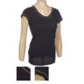 Ladies Fashion Scoop Neck Top
