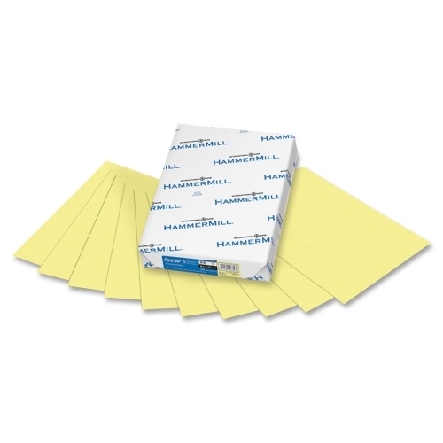 Hammermill Colored Copy Paper, 20Lb, 8-1/2x11, 500/RM, Canary