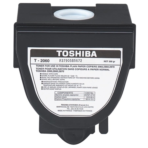 Toshiba America Consumer Copier Toner, For BD2060/2860/2870, 300 Grams