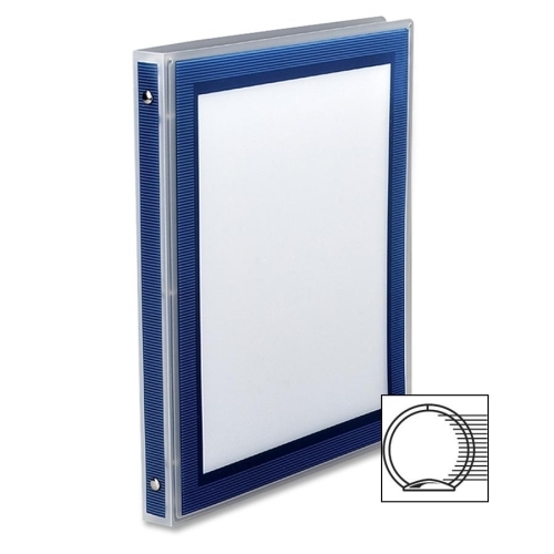 Avery Consumer Products Flexi-View Binder, 1/2 Capacity, Letter, 11x8-1/2, Navy