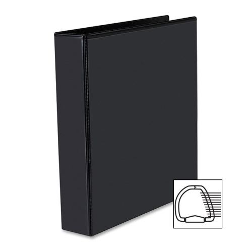 Avery Consumer Products EZD Nonstick View Binder,1-1/2 Capacity, 8-1/2x11, Black