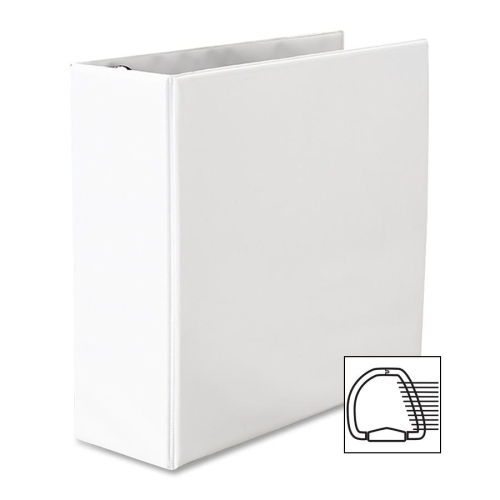 Avery Consumer Products EZD Nonstick View Binder, 4 Capacity, 8-1/2x11, White