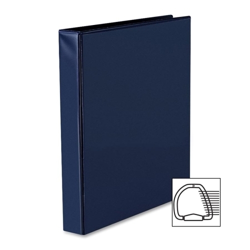 Avery Consumer Products EZD Nonstick View Binder, 1 Capacity, 8-1/2x11, Navy