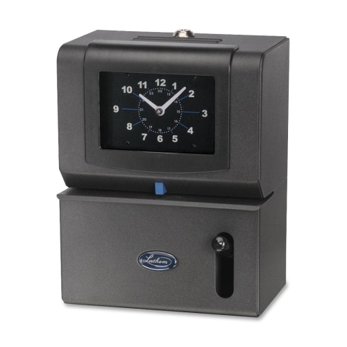 Lathem Time Company Manual Time Clock, Day/24 Hours/hundredths