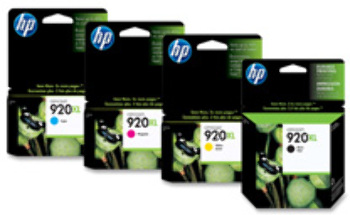 HP920 Ink Cartridge, 1200 Page Yield, Black. 1 EA/BX.