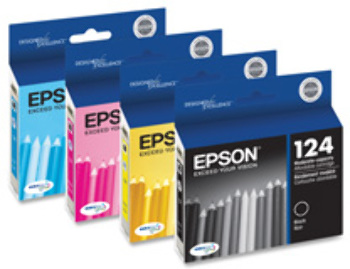 Ink Cartridge, 170 Page Yield, Yellow. 1 EA/BX.