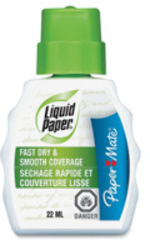 Paper Mate Liquid Paper Fast Dry Correction Fluid (0041540564324)