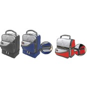 Double Compartment Insulated Lunch Bag