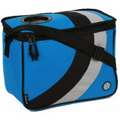 12 Pack Collapsible Cooler- Silver Quilted Design
