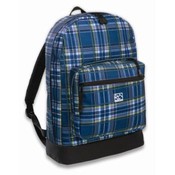 Flannel Plaid Design Organizer Backpack
