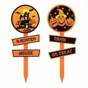 Halloween Garden Stake Set