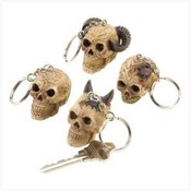 Sinister Skull Keychains
