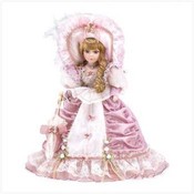 Porcelain - Rose Princess Victoria Doll