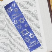 Star Of David Satin Bookmarks