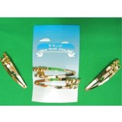 WWJD Snap Hair Clips 2pc