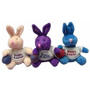 Plush Easter Bunnies With T-Shirt