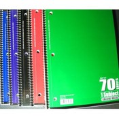 College Ruled Spiral Notebook