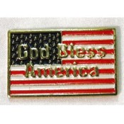 ''God Bless America'' Clutch Pins