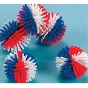 Patriotic Porcupine Balls