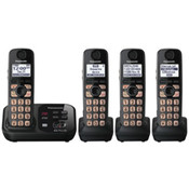 Dect 6.0+ Cordless, ITAD, 4HS, Black
