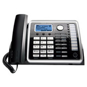 2 Line Corded Expandable/Accessory Desk